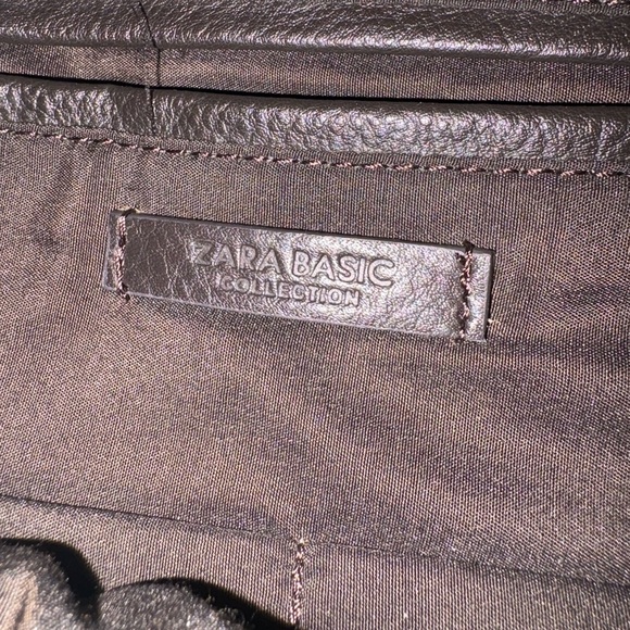 Zara Ethnic Woven And leather Fringe Tote Bag - Picture 11 of 12